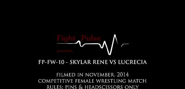  Skylar Rene competitive wrestling